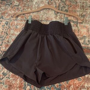 SHEIN Dark Brown Athletic Shorts